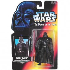 Darth Vader with lightsaber and Removable Cape, Figura kenner sellada 1995